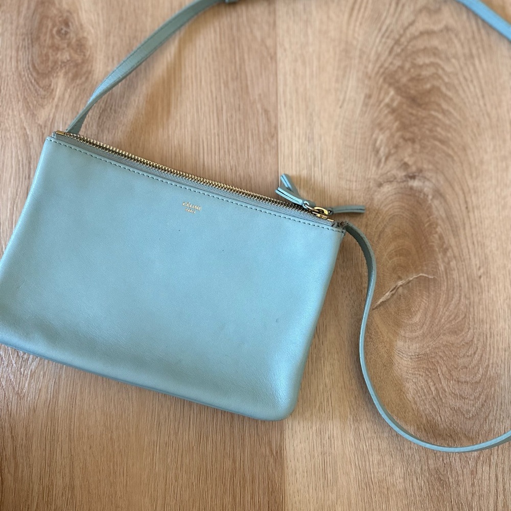 Celine trio seafoam size small